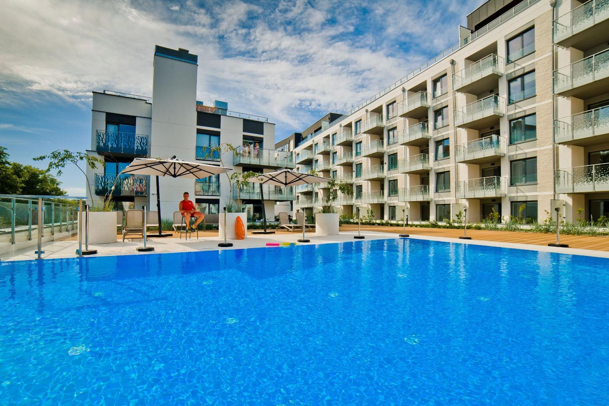Apartment Porty B103 Nadmorskie Tarasy Pool Sauna Parking Kolberg